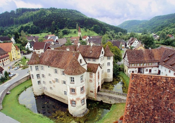 Wasserschloss Glatt in Germany
