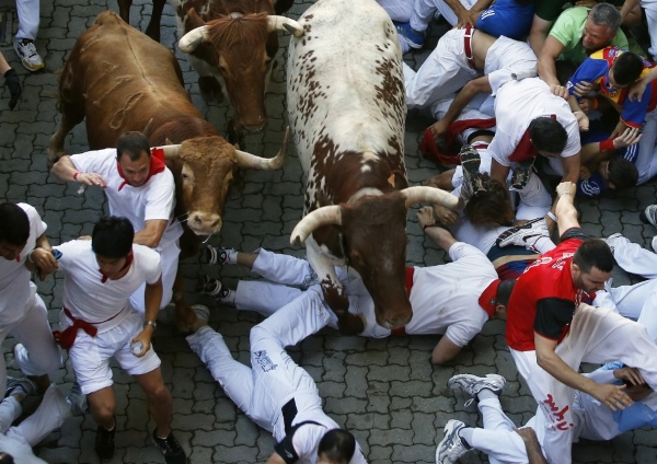 If you are an adventurous spirit, bulls race in Spain is a perfect spot for you.