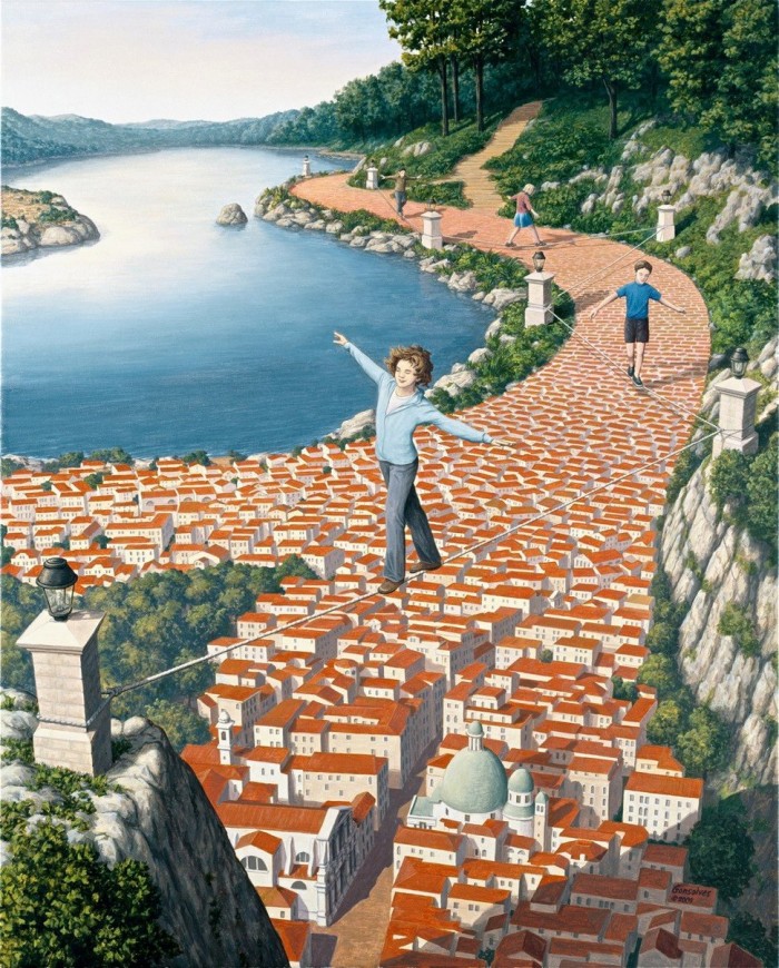  optical illusion paintings 