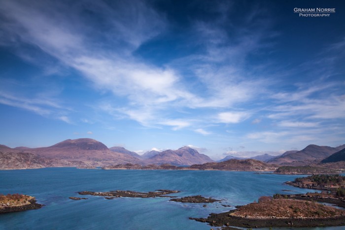 Loch Shieldaig in Wester Rossis one of top 15 Scotland tourist attractions