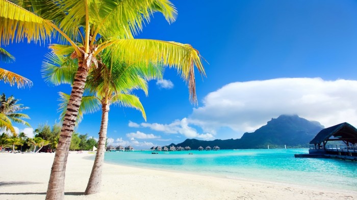 Bora Bora in French Polynesia is ninth on the list of top 10 island destinations for 2015.
