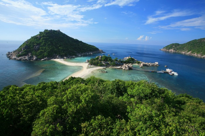 Koh Tao in Thailand is the fifth on the list of top 10 island destinations for 2015.