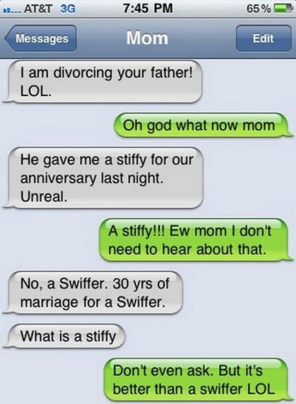 The funniest texts from parents to their kids.