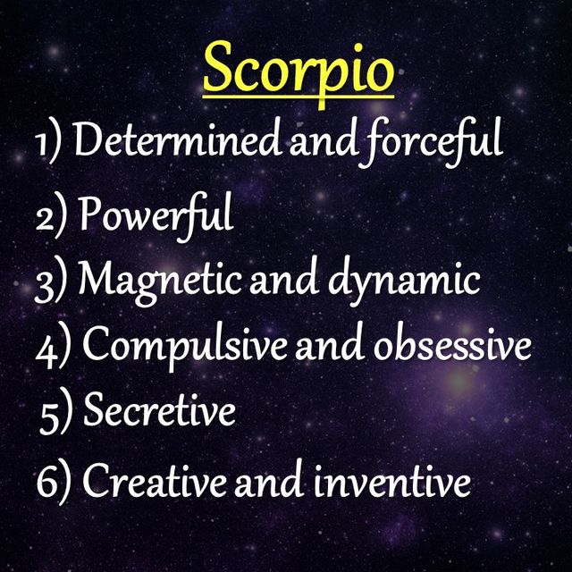 Do you agree with these 6 powerful personality traits of Scorpio?