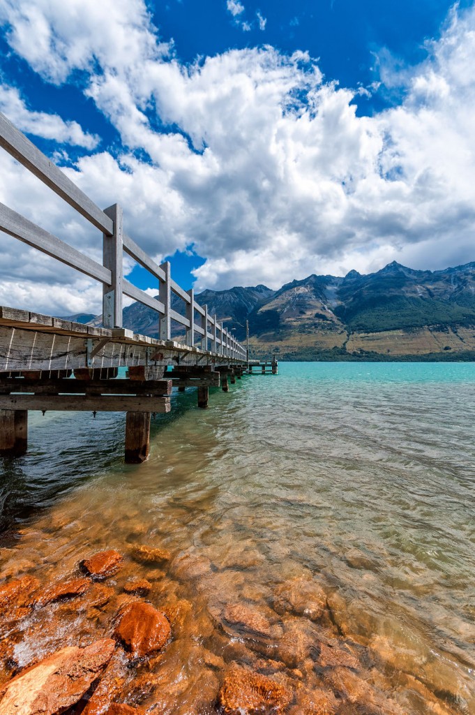 Glenorchy Pier is one of the most charming places of New Zealand's South Island.