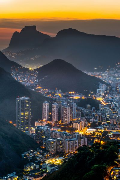 Take a look at some of the most scenic views of Rio de Janeiro.