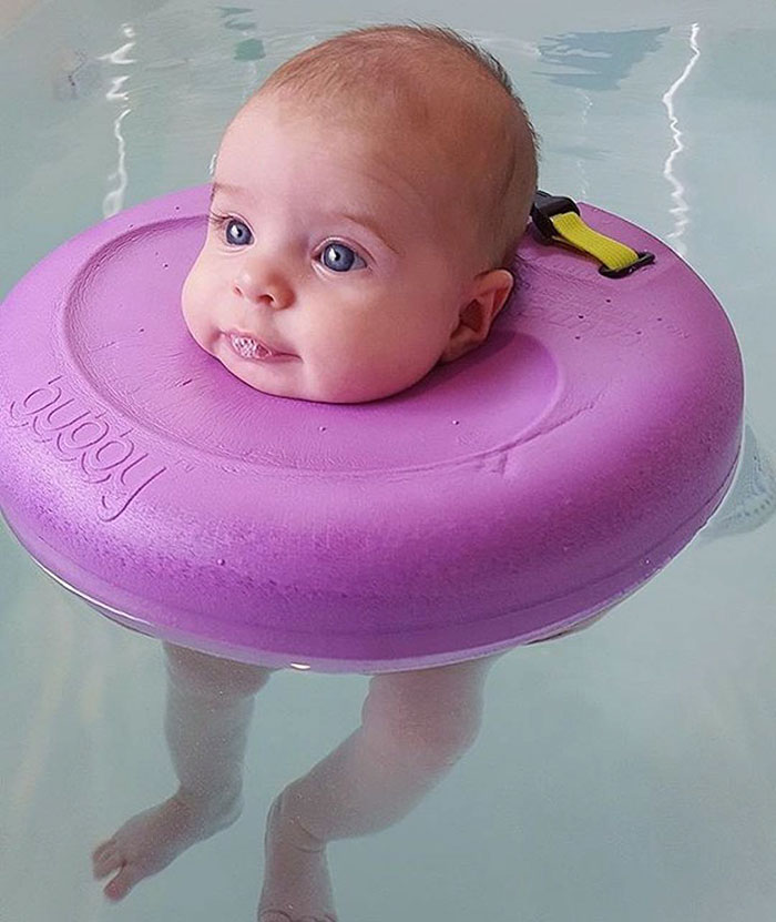 baby spa Perth has its own patented flotation device known as Bubby