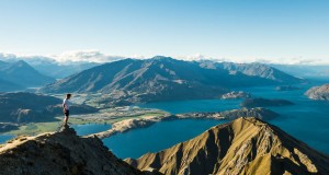 Then he proceeded to Wanaka. It was one of the most beautiful parts of his whole trip around New Zealand.