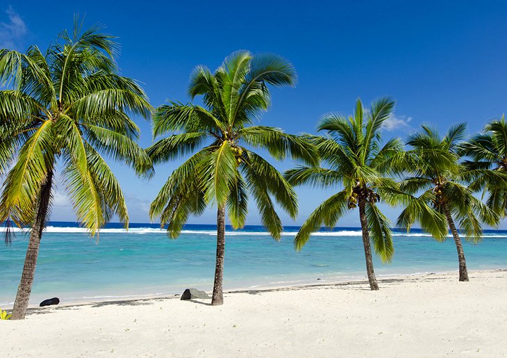 Titikaveka beach is one of the most beautiful beaches of gorgeous Cook islands