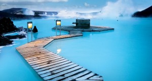 The Blue Lagoon geothermal spa in Iceland