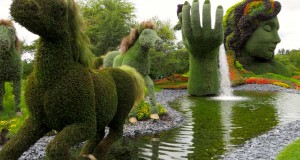 Montreal botanical garden is one of the beautiful places to visit in Canada.