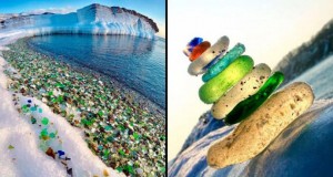 The Glass Beach in Ussuri Bay is one of the most popular tourist attractions in Russia.